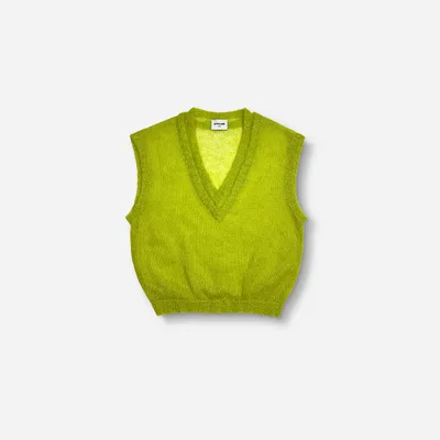 Double V-Neck Vest