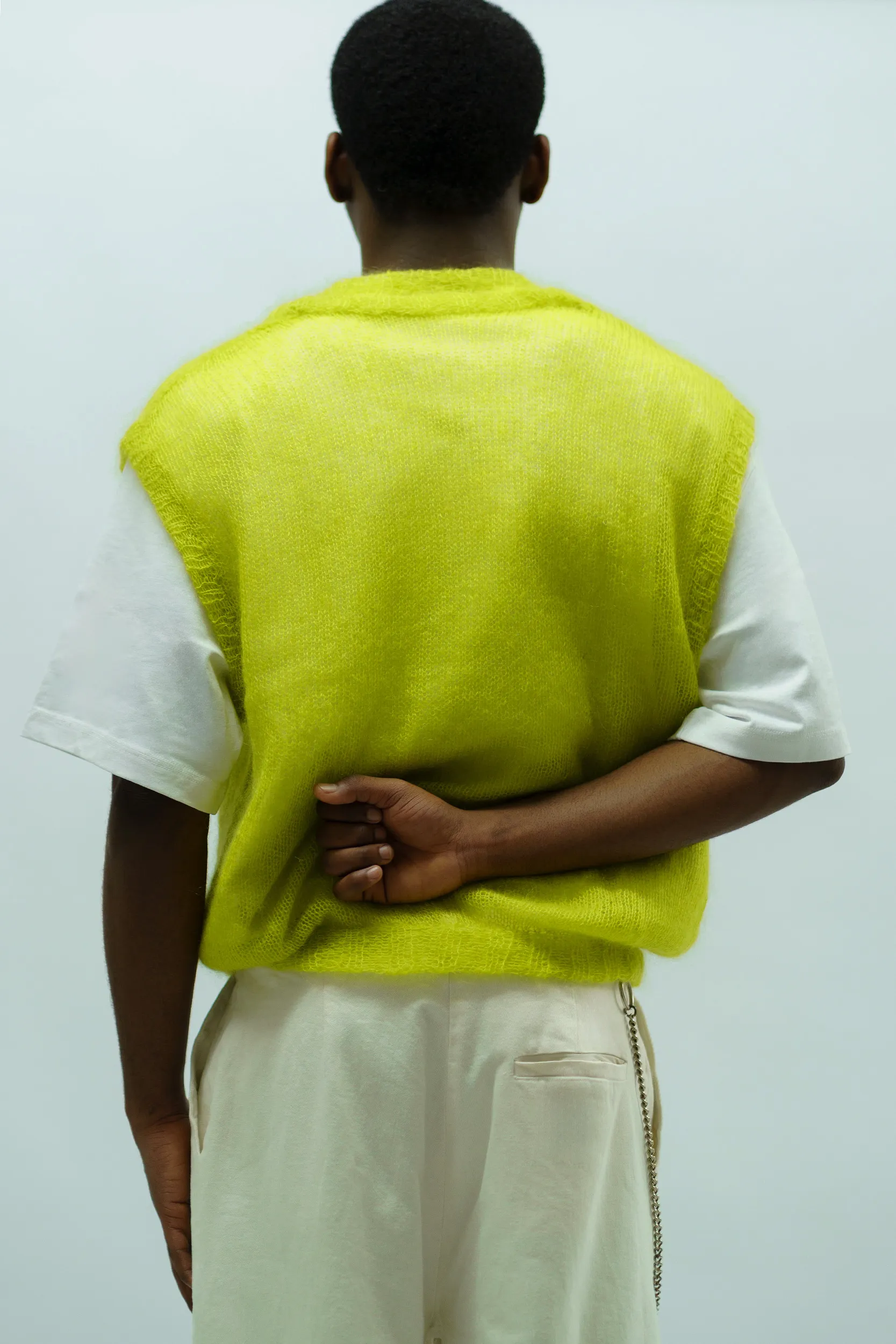 Double V-Neck Vest